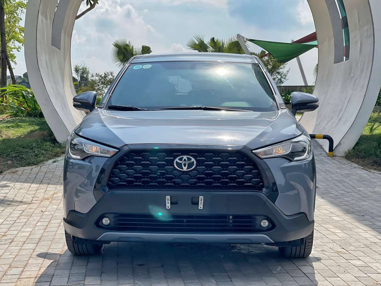 Bán xe Toyota Corolla Cross 1.8G 2021, màu xanh